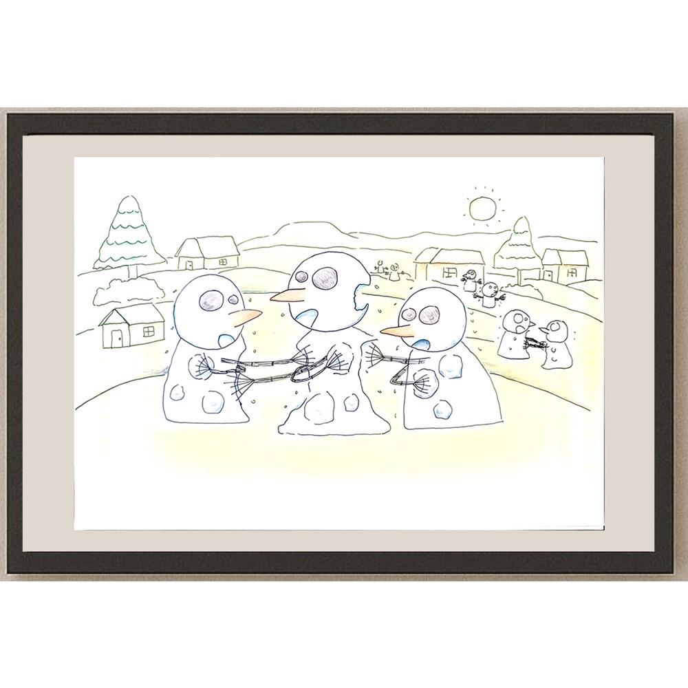 Ko Lok 29x21cm Orijinal Karikatür BOD01433