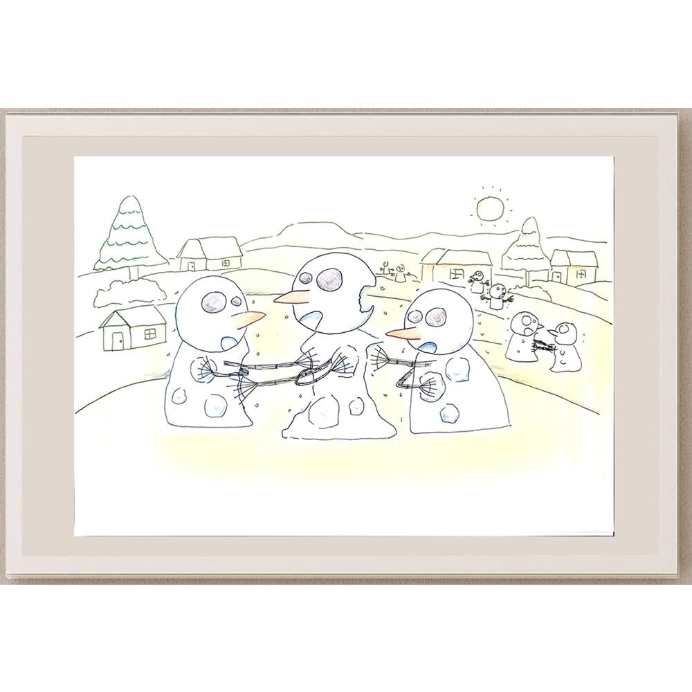 Ko Lok 29x21cm Orijinal Karikatür BOD01433