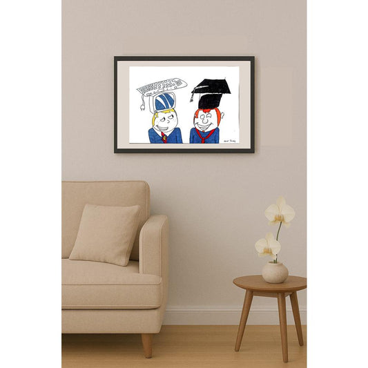 Aral Tolunay 43x30cm Orijinal Karikatür BOD01439