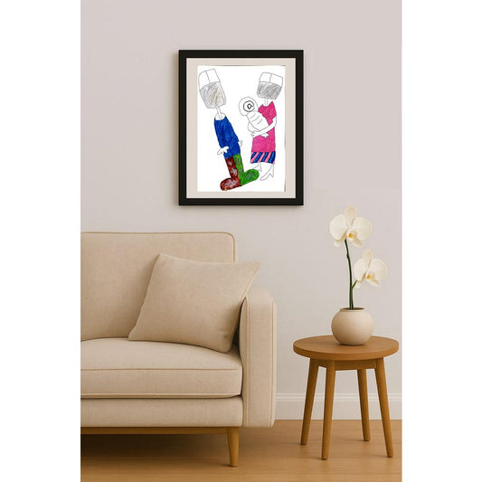 Eren Uluer 43x30cm Orijinal Karikatür BOD01448