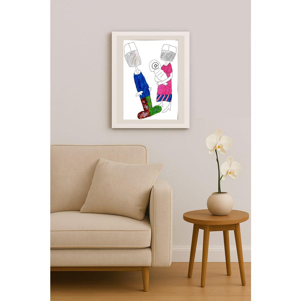 Eren Uluer 43x30cm Orijinal Karikatür BOD01448