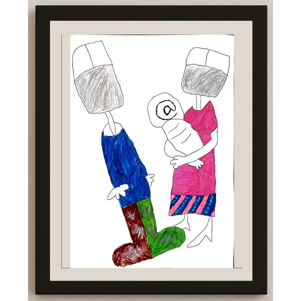 Eren Uluer 43x30cm Orijinal Karikatür BOD01448