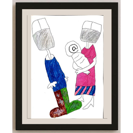 Eren Uluer 43x30cm Orijinal Karikatür BOD01448