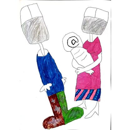 Eren Uluer 43x30cm Orijinal Karikatür BOD01448