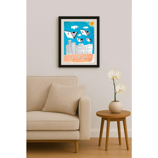 Eylül Eyüboğlu 43x30cm Orijinal Karikatür BOD01455