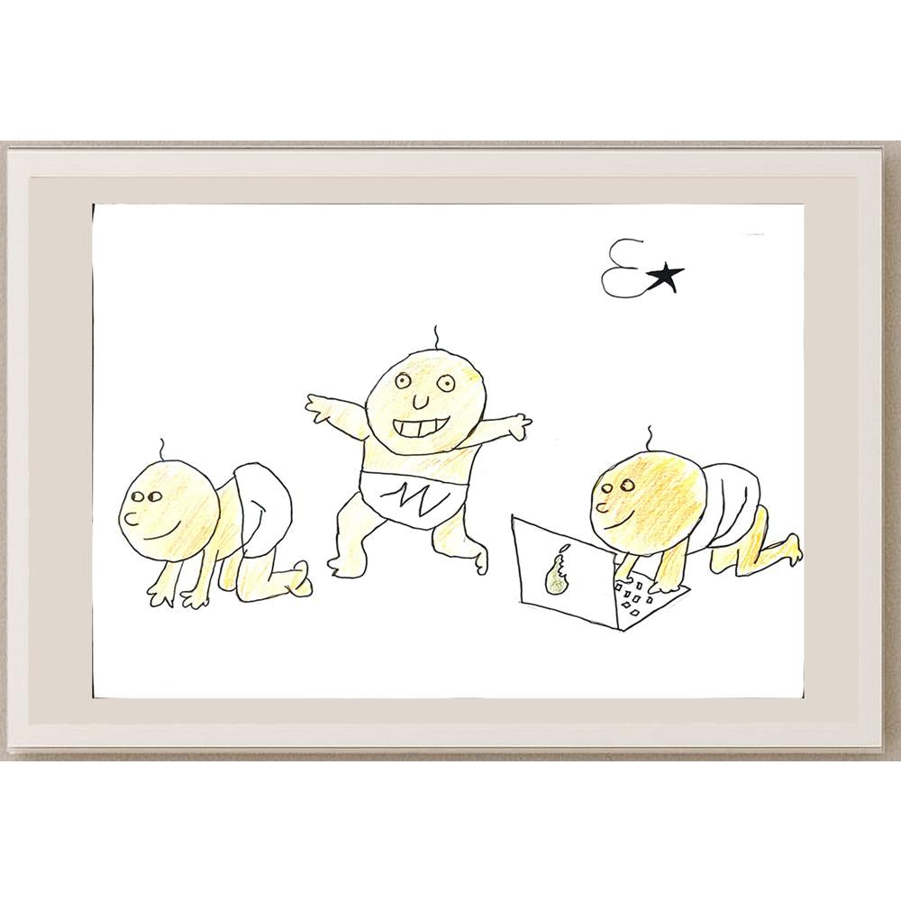 Emre Kızılkaya 43x30cm Orijinal Karikatür BOD01461