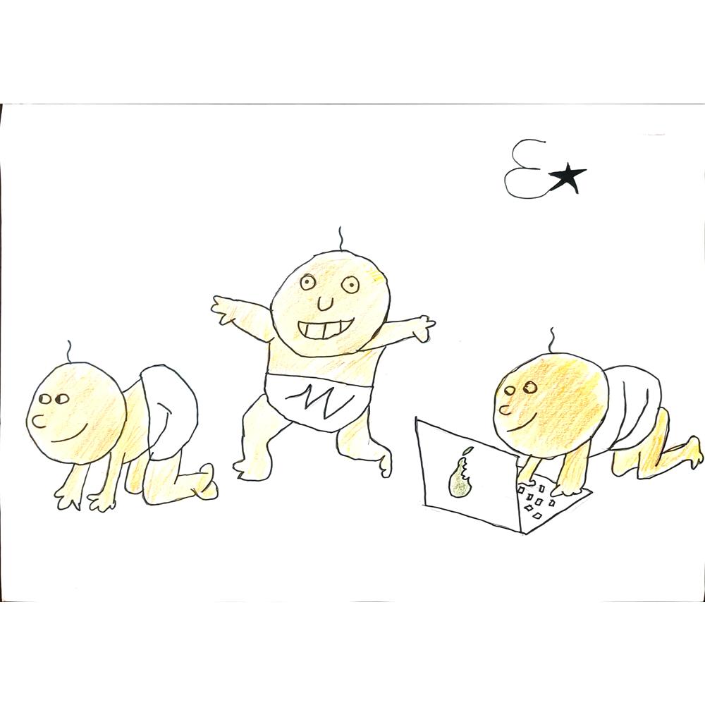 Emre Kızılkaya 43x30cm Orijinal Karikatür BOD01461