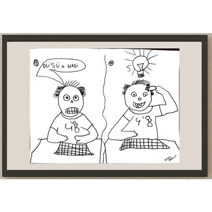 Ozan Demir 43x30cm Orijinal Karikatür BOD01479