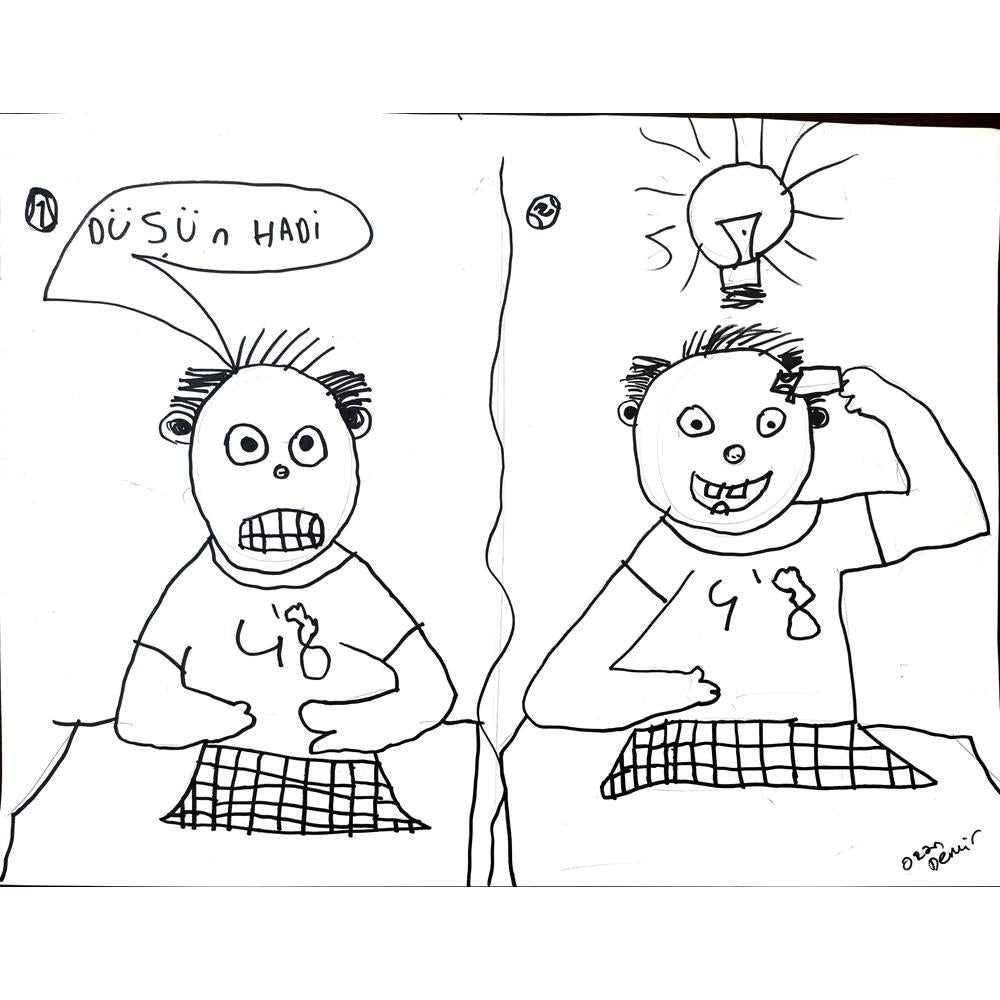 Ozan Demir 43x30cm Orijinal Karikatür BOD01479