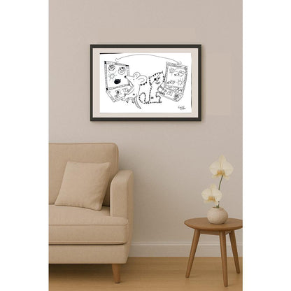 Göktuğ Karaca 43x30cm Orijinal Karikatür BOD01481