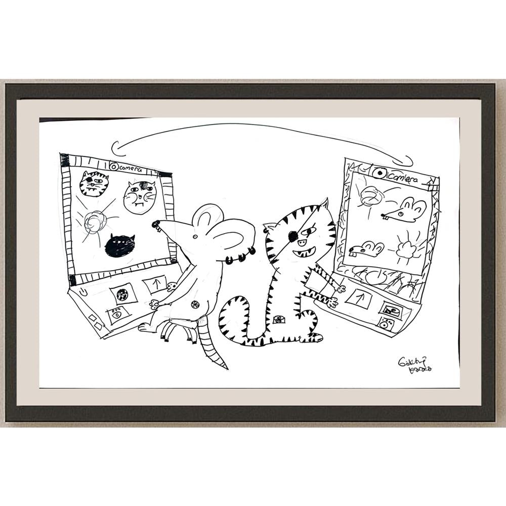 Göktuğ Karaca 43x30cm Orijinal Karikatür BOD01481