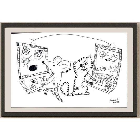 Göktuğ Karaca 43x30cm Orijinal Karikatür BOD01481