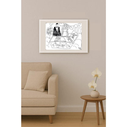 Göktuğ Karaca 43x30cm Orijinal Karikatür BOD01500