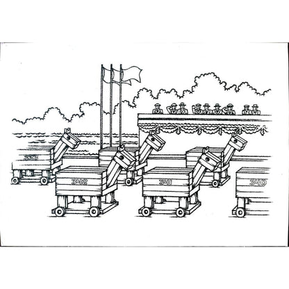 Sergey Khasabov 29x21cm Orijinal Karikatür BOD01505