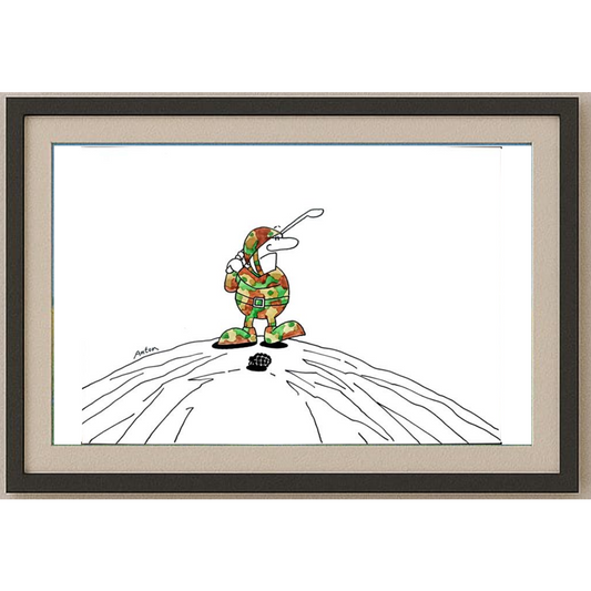 Anton Kotreba 29x21cm Orijinal Karikatür BOD01508