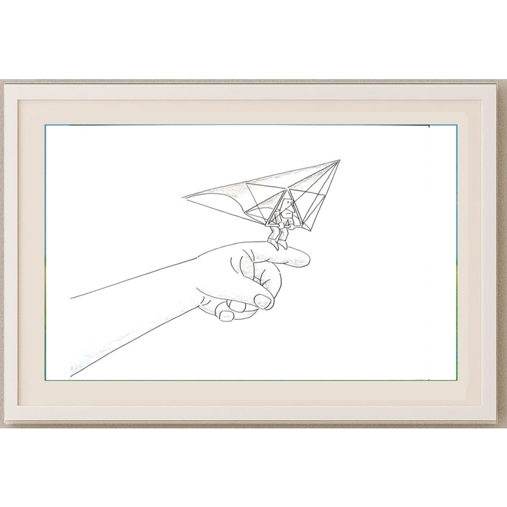 Lubica Konkova 29x21cm Orijinal Karikatür BOD01511