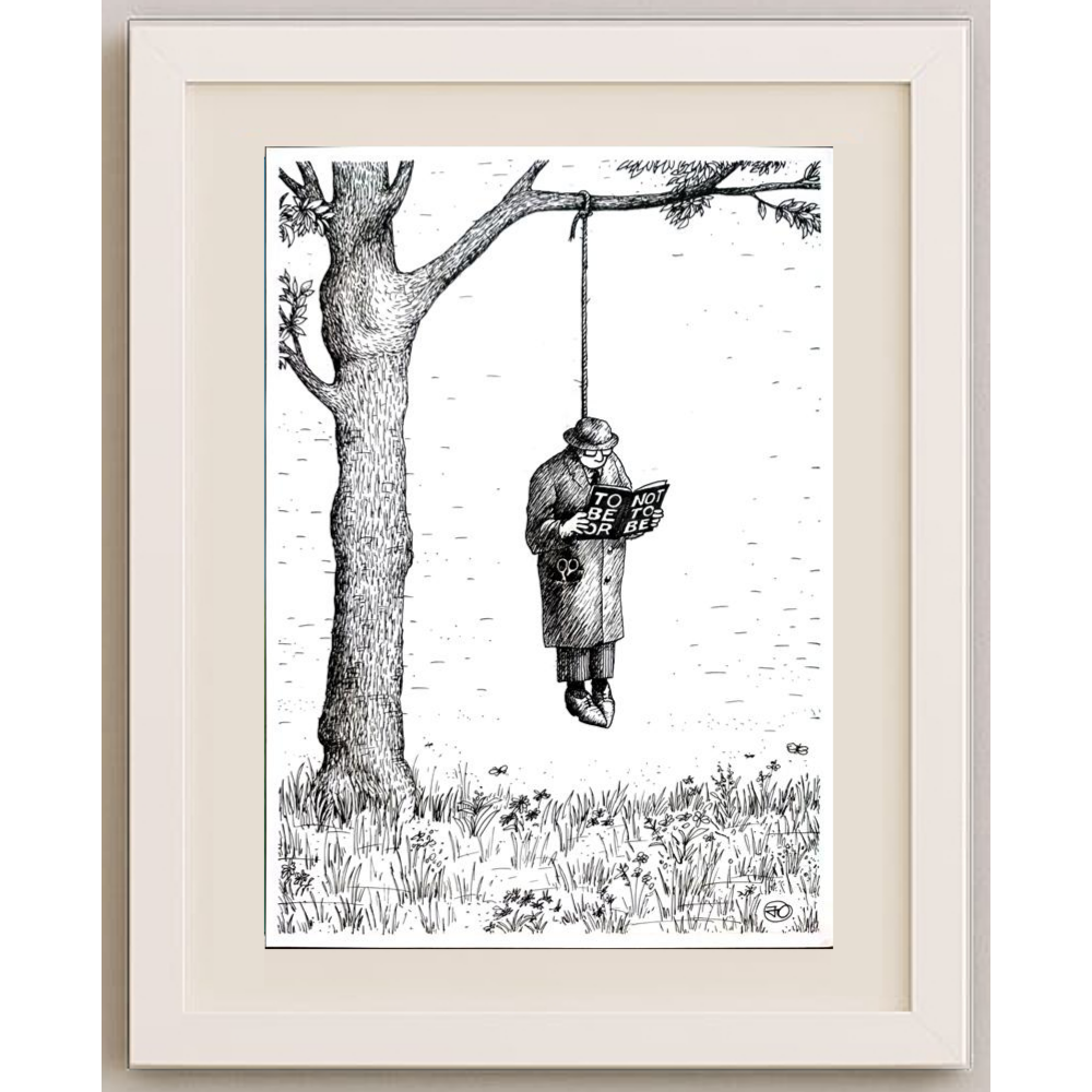 Yuri Ochakovski 29x21cm Orijinal Karikatür BOD01568