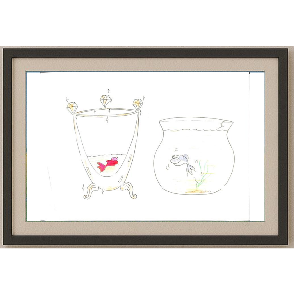 Zola Zli 43x30cm Orijinal Karikatür BOD01580