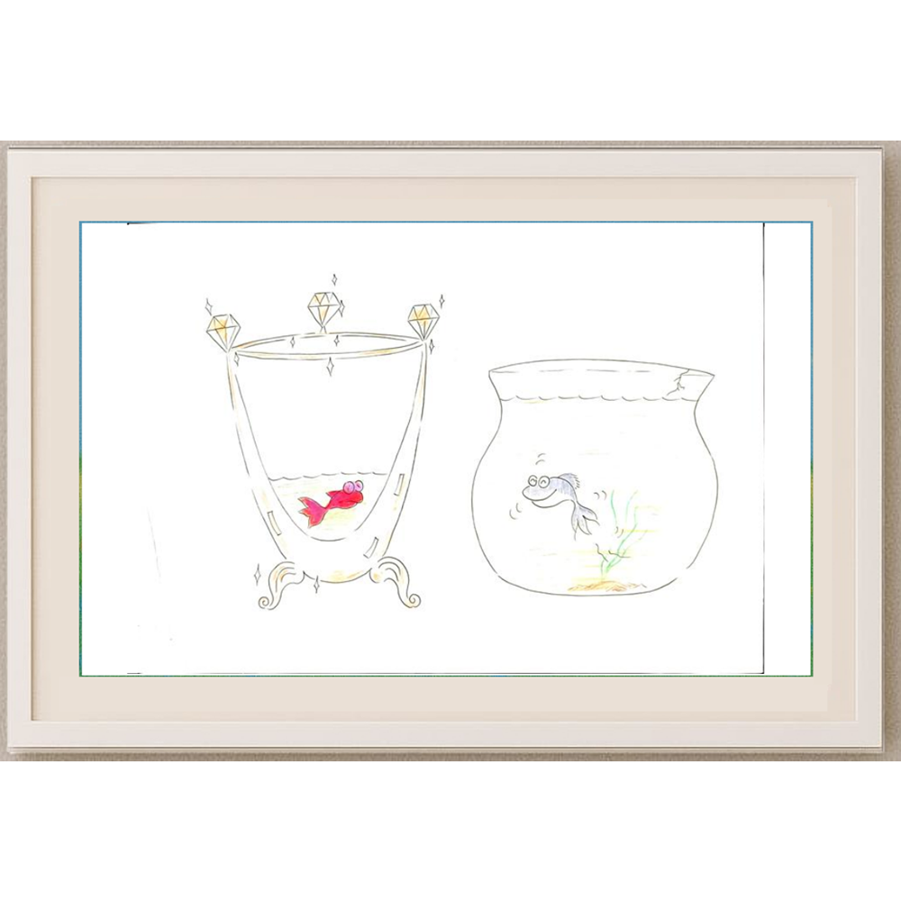 Zola Zli 43x30cm Orijinal Karikatür BOD01580