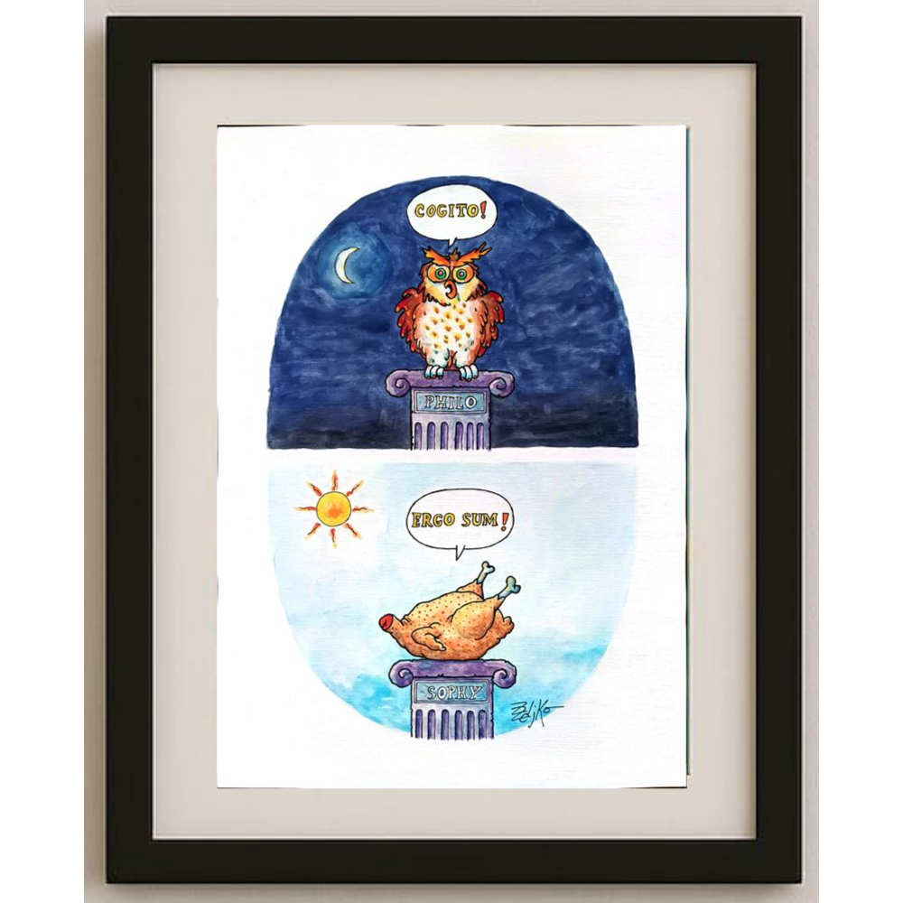 Zoran Zeljko 43x30cm Orijinal Karikatür BOD01588