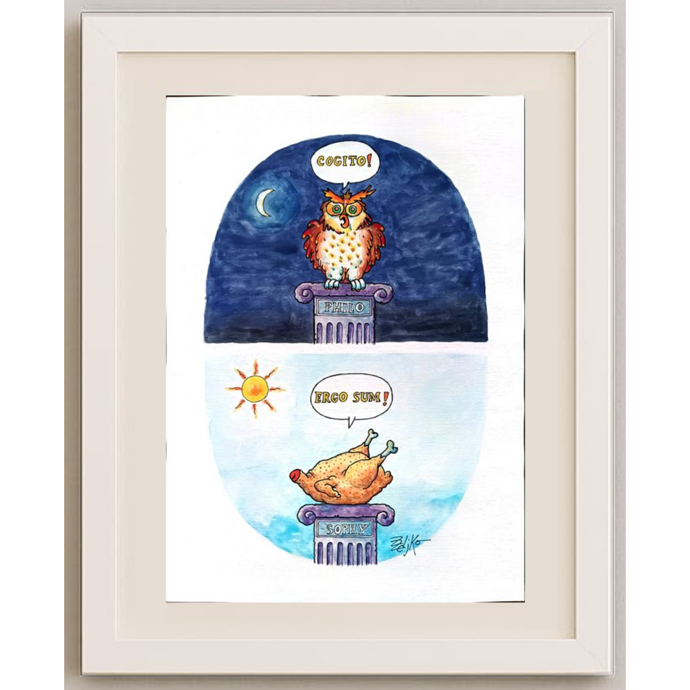 Zoran Zeljko 43x30cm Orijinal Karikatür BOD01588