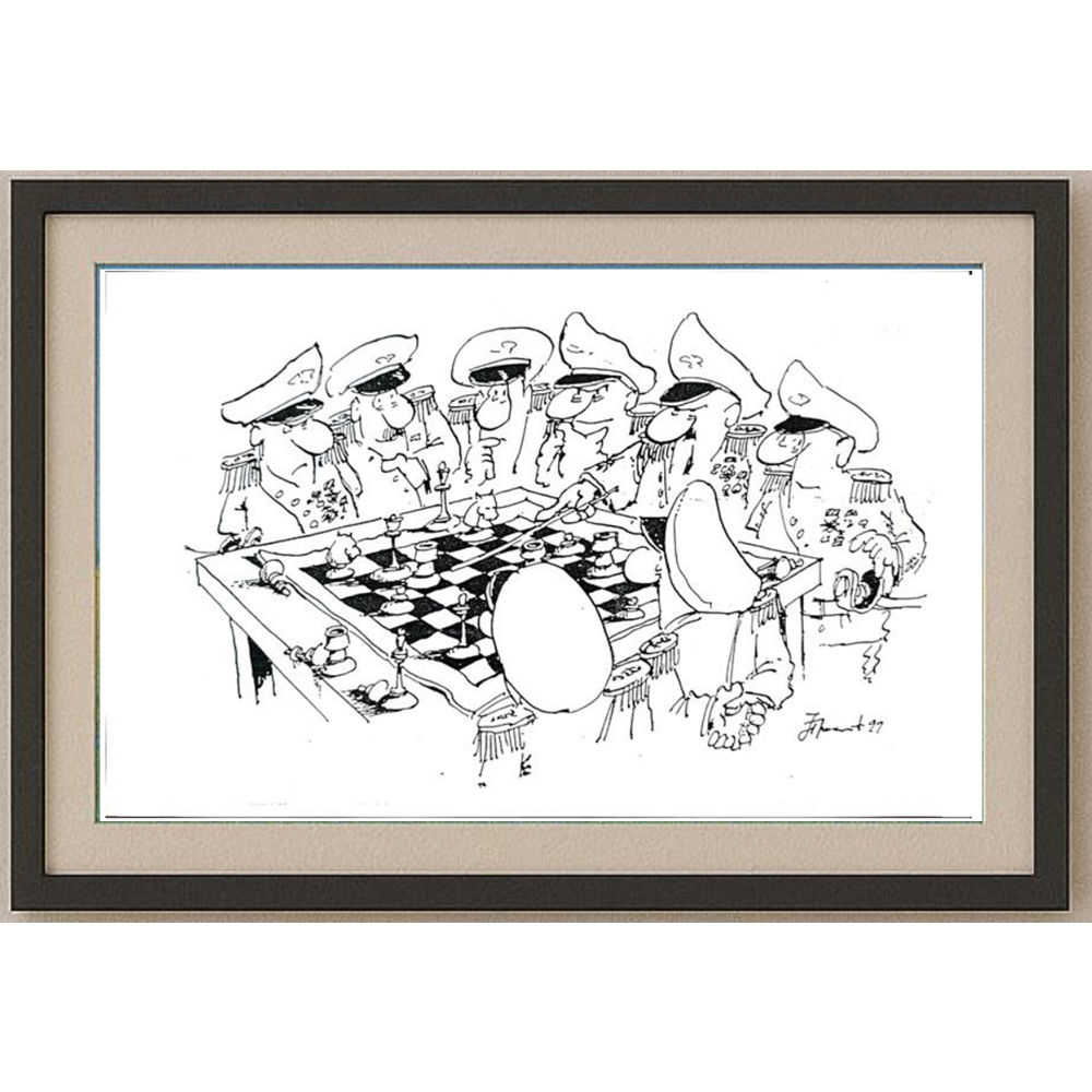 Jokah Prokopljevic 29x21cm Orijinal Karikatür BOD01627