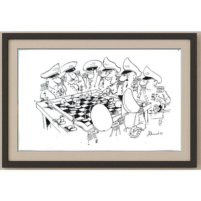 Jokah Prokopljevic 29x21cm Orijinal Karikatür BOD01627