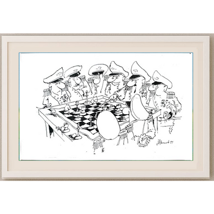 Jokah Prokopljevic 29x21cm Orijinal Karikatür BOD01627