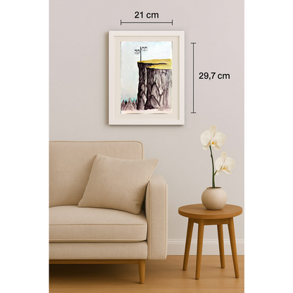 Semiramis 29x21cm Orijinal Karikatür BOD01663