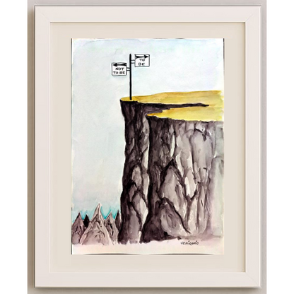 Semiramis 29x21cm Orijinal Karikatür BOD01663
