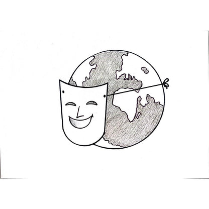 Aleksandar Daskalovic 29x21cm Orijinal Karikatür BOD01671