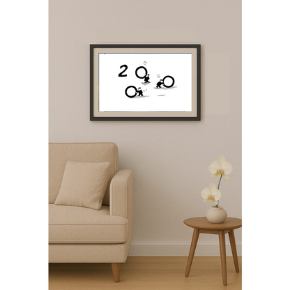 Semiramis 25x18cm Orijinal Karikatür BOD01673