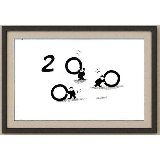 Semiramis 25x18cm Orijinal Karikatür BOD01673