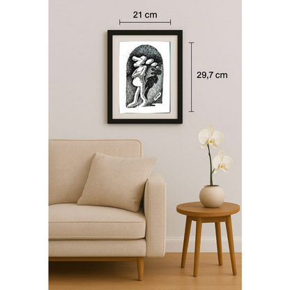 Cornel Marim Chiorean 29x21cm Orijinal Karikatür BOD01677