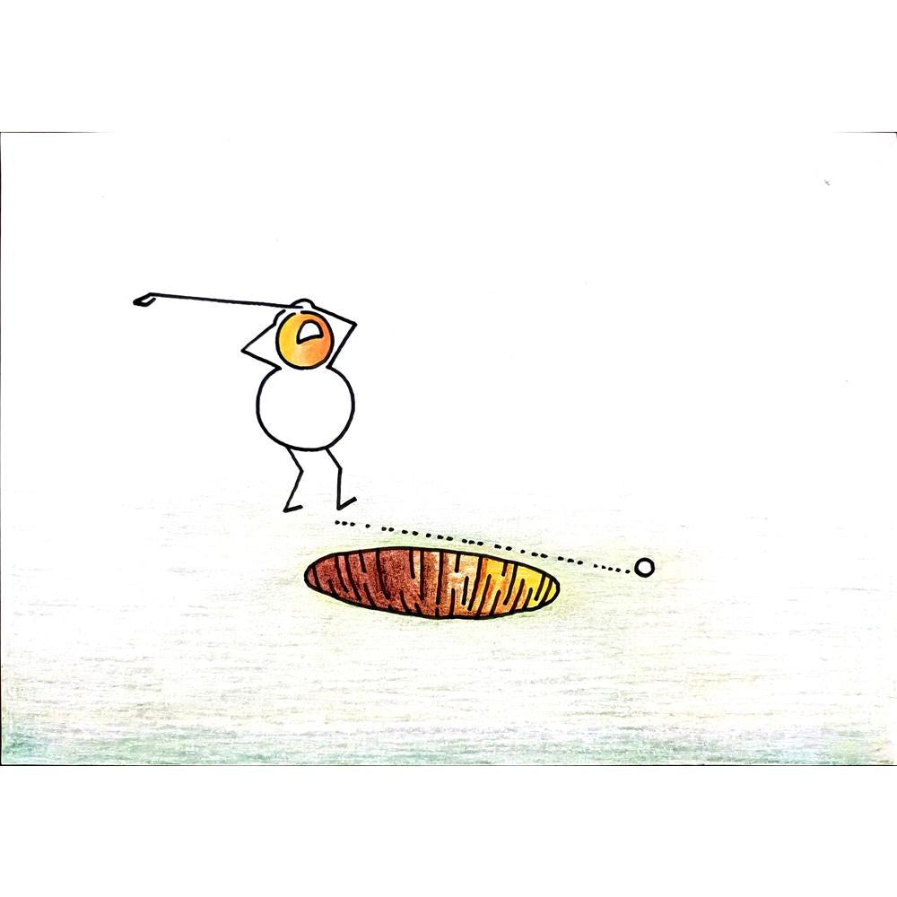 Simon Mr 29x21cm Orijinal Karikatür BOD01679