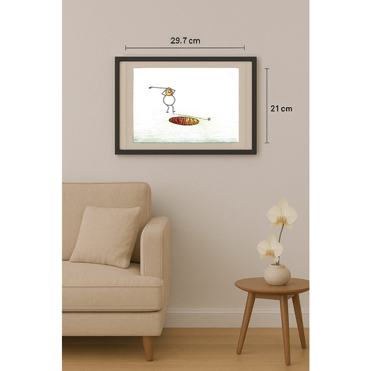 Simon Mr 29x21cm Orijinal Karikatür BOD01679