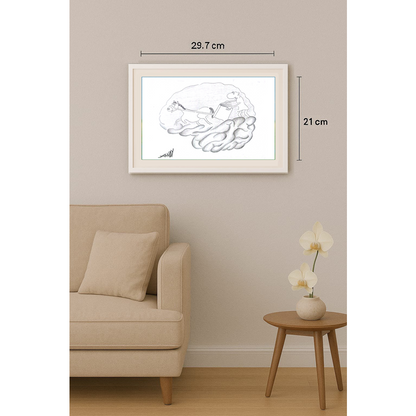Andy Chaushu 29x21cm Orijinal Karikatür BOD01684