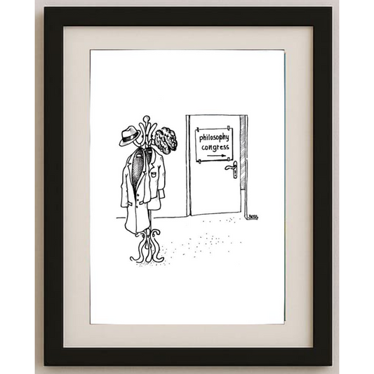 Winfred Besslich 29x21cm Orijinal Karikatür BOD01687