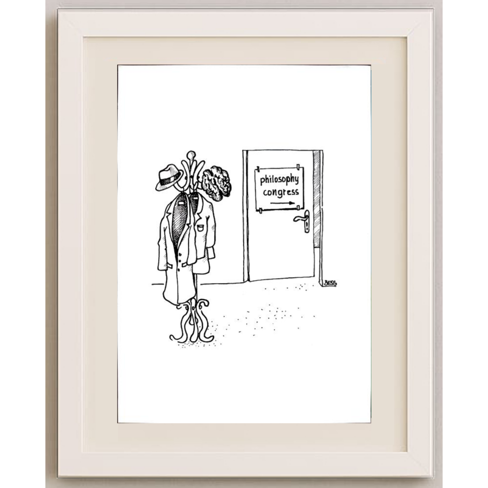 Winfred Besslich 29x21cm Orijinal Karikatür BOD01687