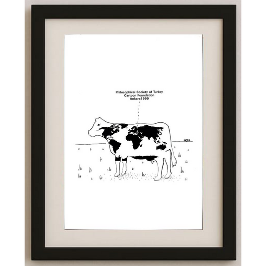 Winfred Besslich 29x21cm Orijinal Karikatür BOD01691