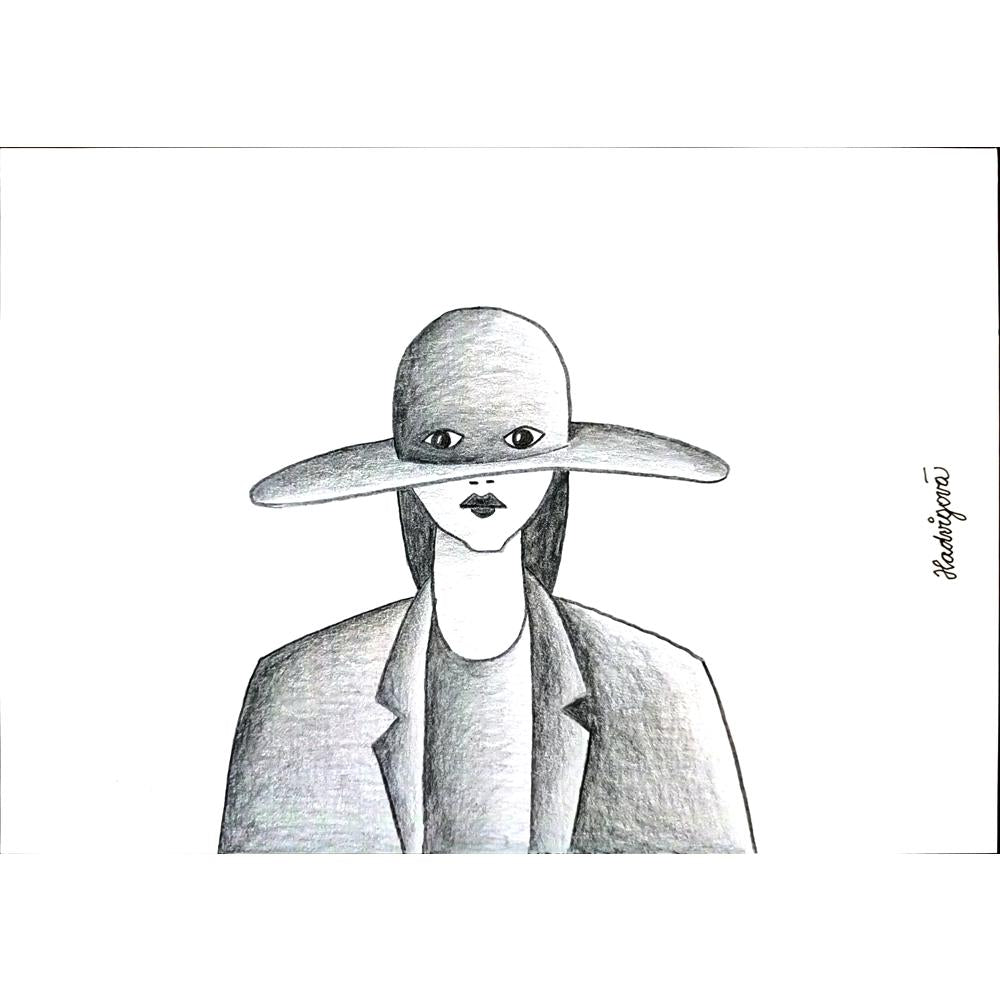 Zuzana Hadvigova 29x21cm Orijinal Karikatür BOD01693