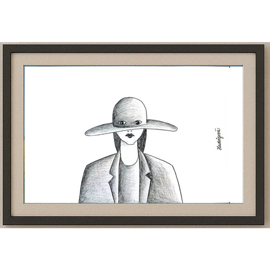 Zuzana Hadvigova 29x21cm Orijinal Karikatür BOD01693