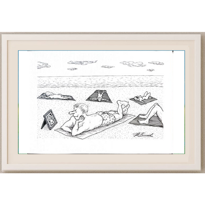 Alexandr Pashikov 29x21cm Orijinal Karikatür BOD01696