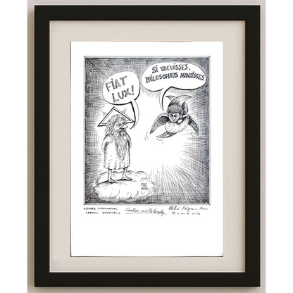 Mihai Pinzaru 29x21cm Orijinal Karikatür BOD01702