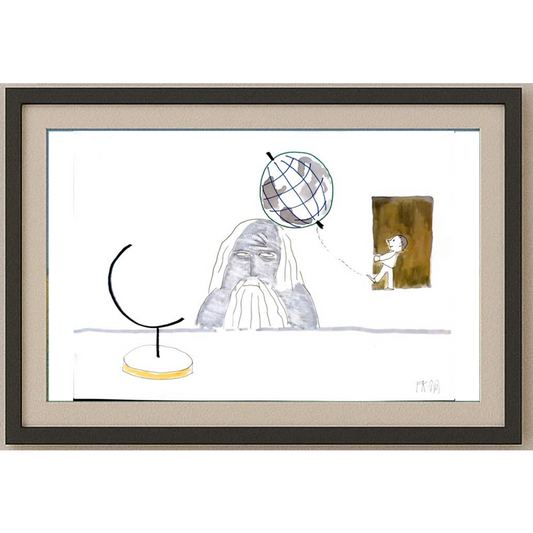 Fedor Kritovak 29x21cm Orijinal Karikatür BOD01719