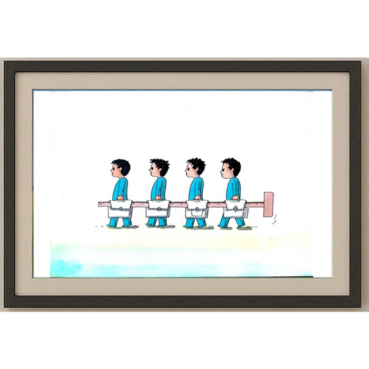 Lubomir Kotrha 29x21cm Orijinal Karikatür BOD01729