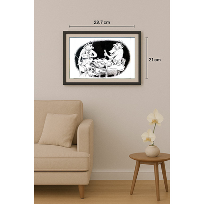 Anatoly Apchel 29x21cm Orijinal Karikatür BOD01745