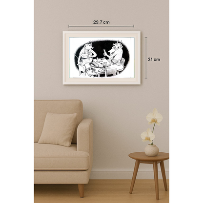 Anatoly Apchel 29x21cm Orijinal Karikatür BOD01745