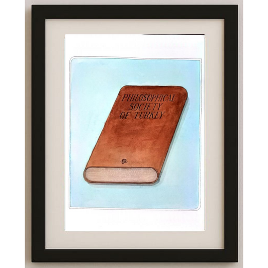 Ivan Kovacik 29x21cm Orijinal Karikatür BOD01746