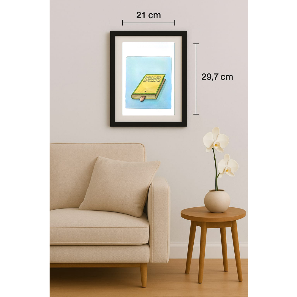 Ivan Kovacik 29x21cm Orijinal Karikatür BOD01747